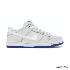 SB Dunk Low Premium White Game Royal Shoes Sneakers - nk0002526