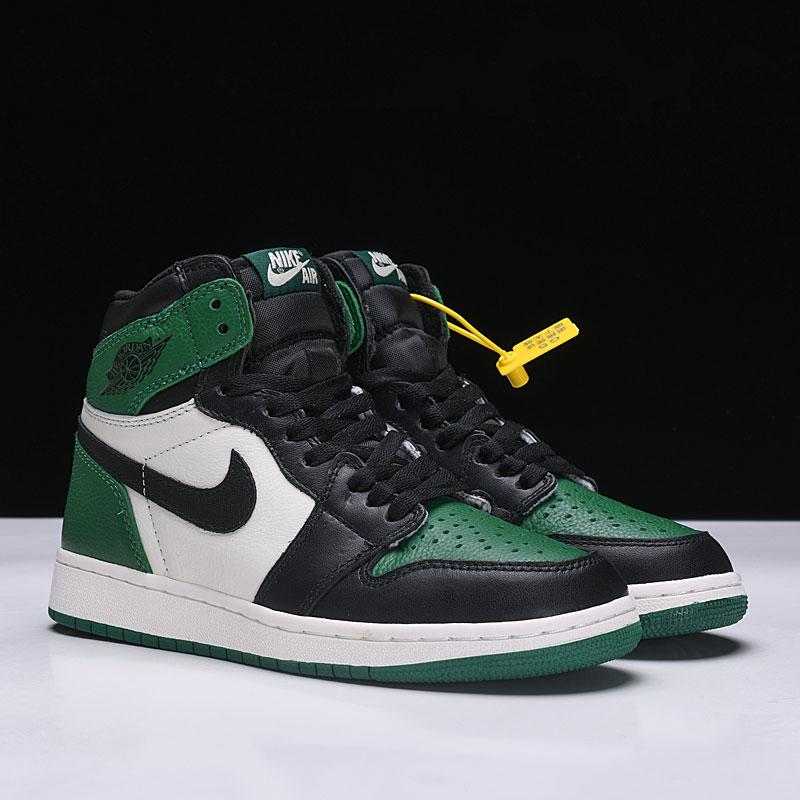AJ 1 Retro High Pine Green Shoes Sneakers - nk0001268 - Image 3