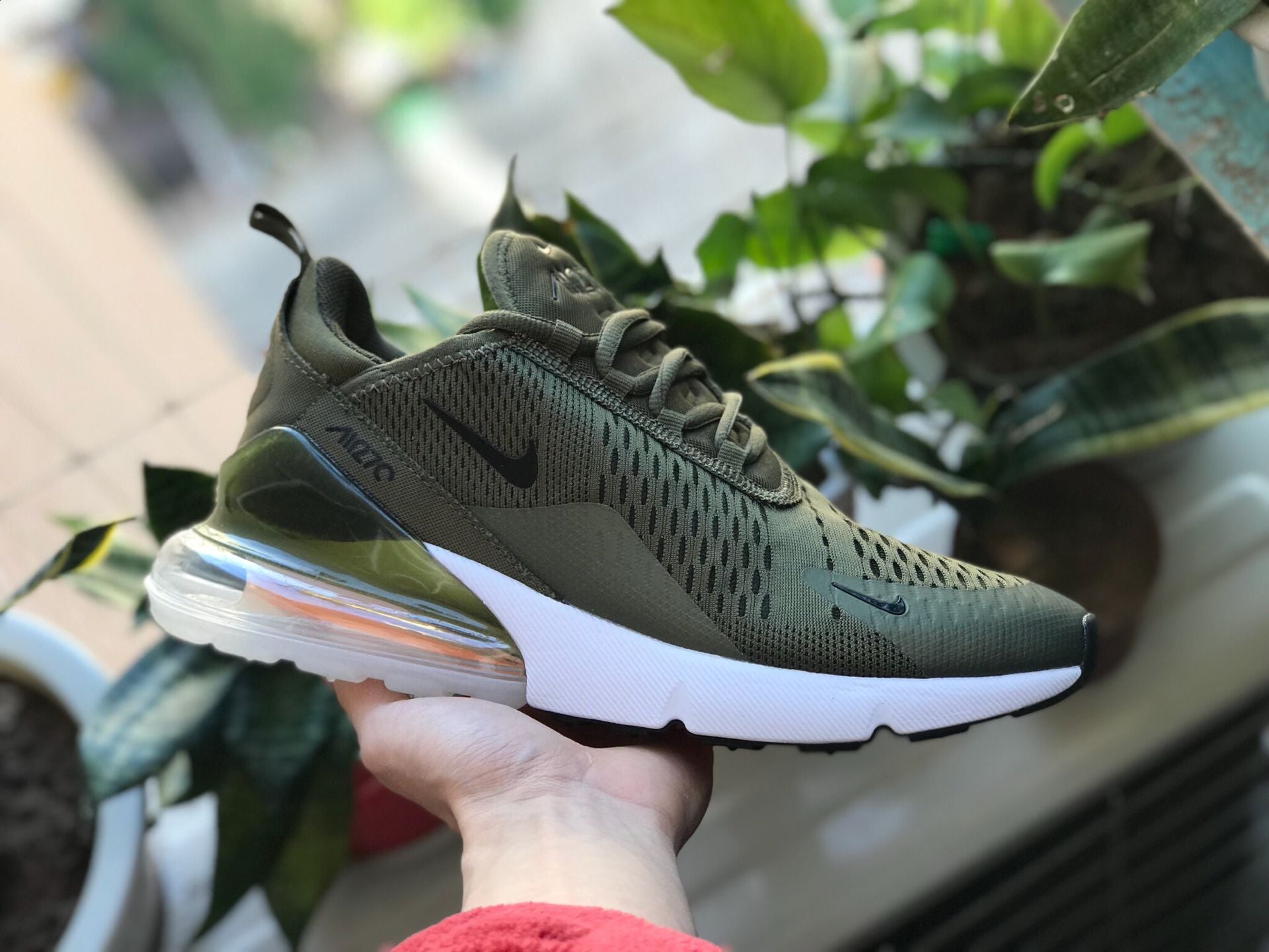 AM 270 Medium Olive Shoes Sneakers - nk0000439 - Image 9