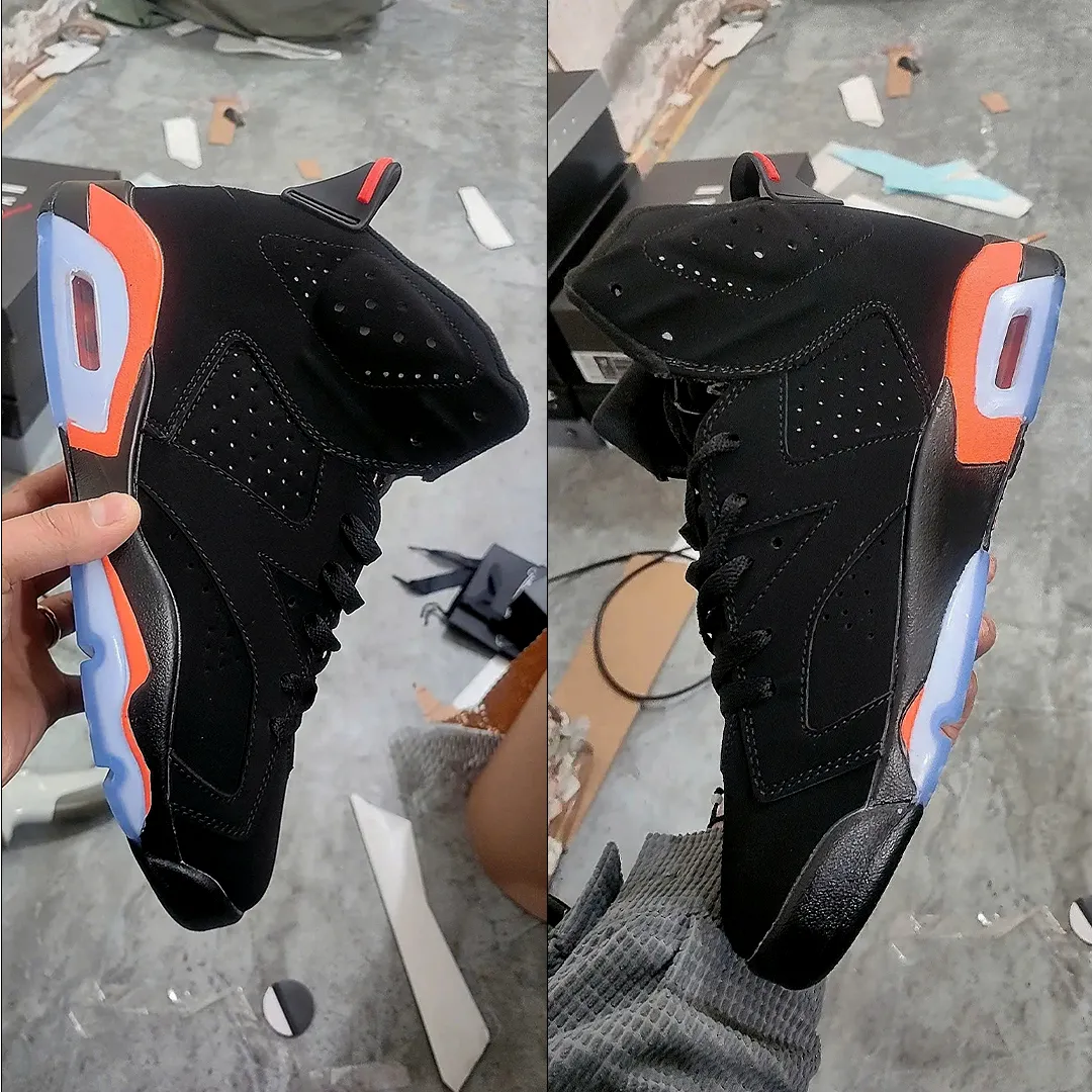 AJ 6 Retro Black Infrared (2019) Shoes Sneakers - nk0000292 - Image 3