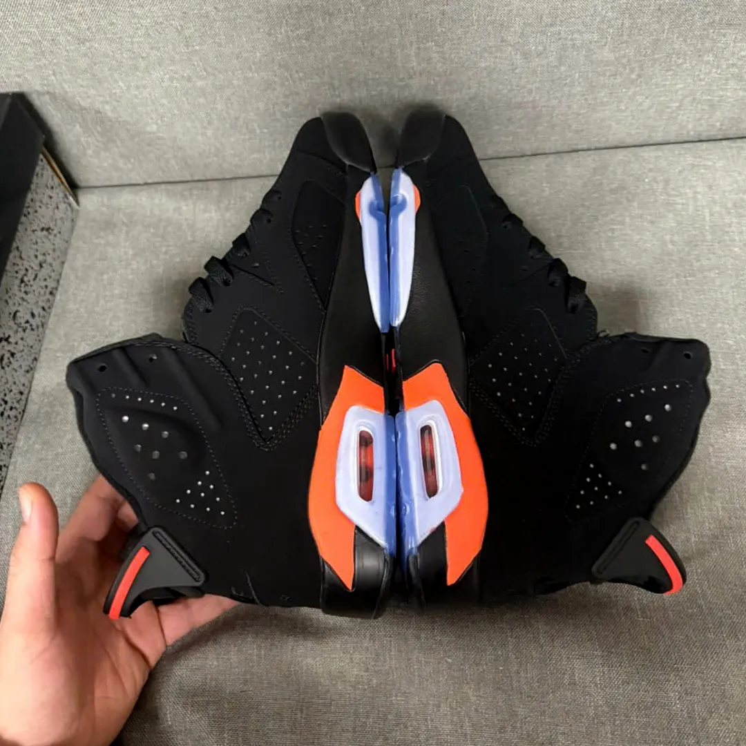 AJ 6 Retro Black Infrared (2019) Shoes Sneakers - nk0000292 - Image 5