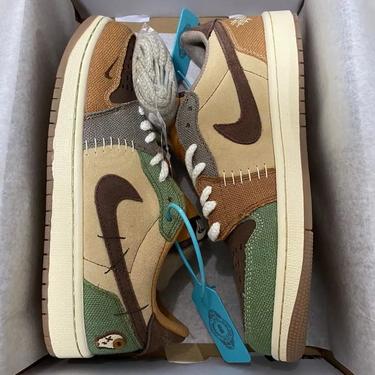 Zion Williamson x AJ 1 Low OG Voodoo Shoes Sneakers – nk0002534 - Image 5