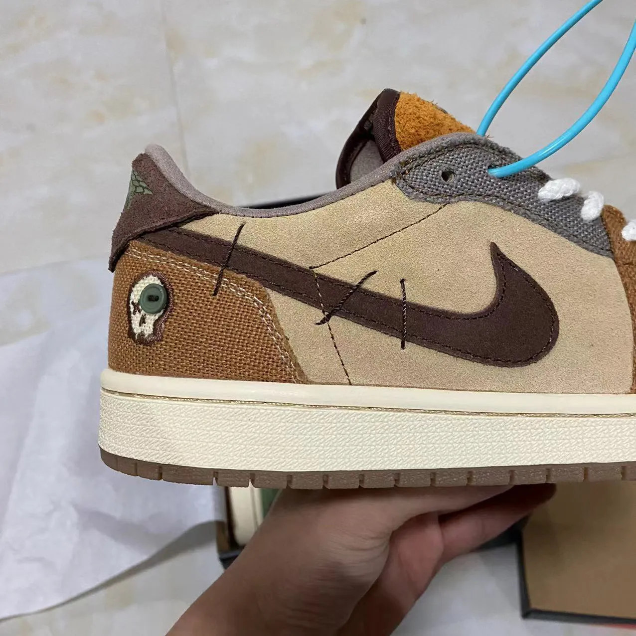 Zion Williamson x AJ 1 Low OG Voodoo Shoes Sneakers – nk0002534 - Image 10