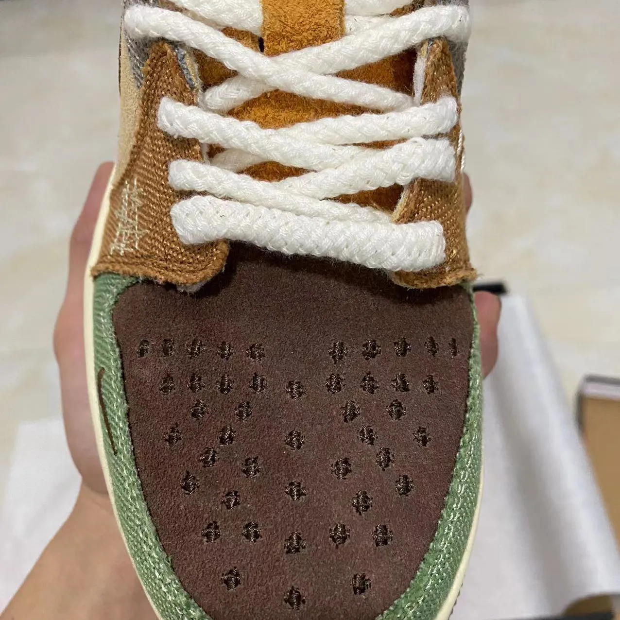 Zion Williamson x AJ 1 Low OG Voodoo Shoes Sneakers – nk0002534 - Image 11