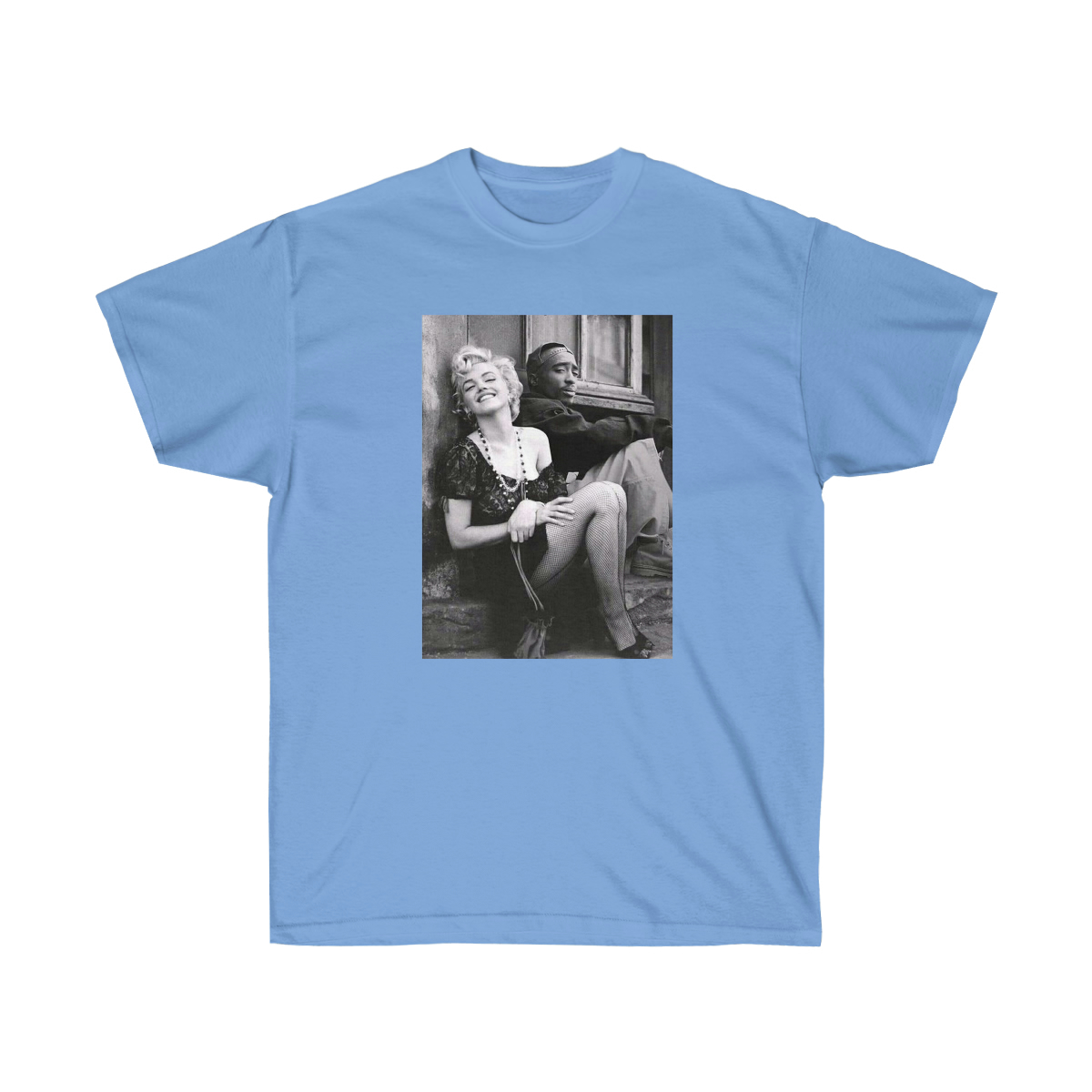 Marilyn Monroe & 2Pac Men T-Shirt - Image 7