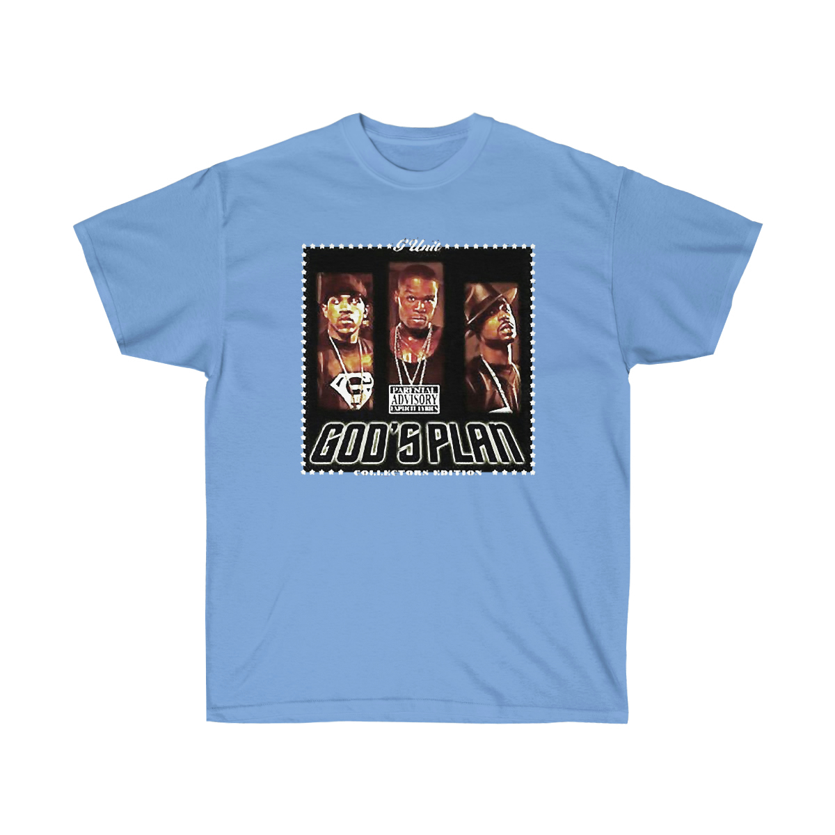50C God's Plan Men T-Shirt - Image 5