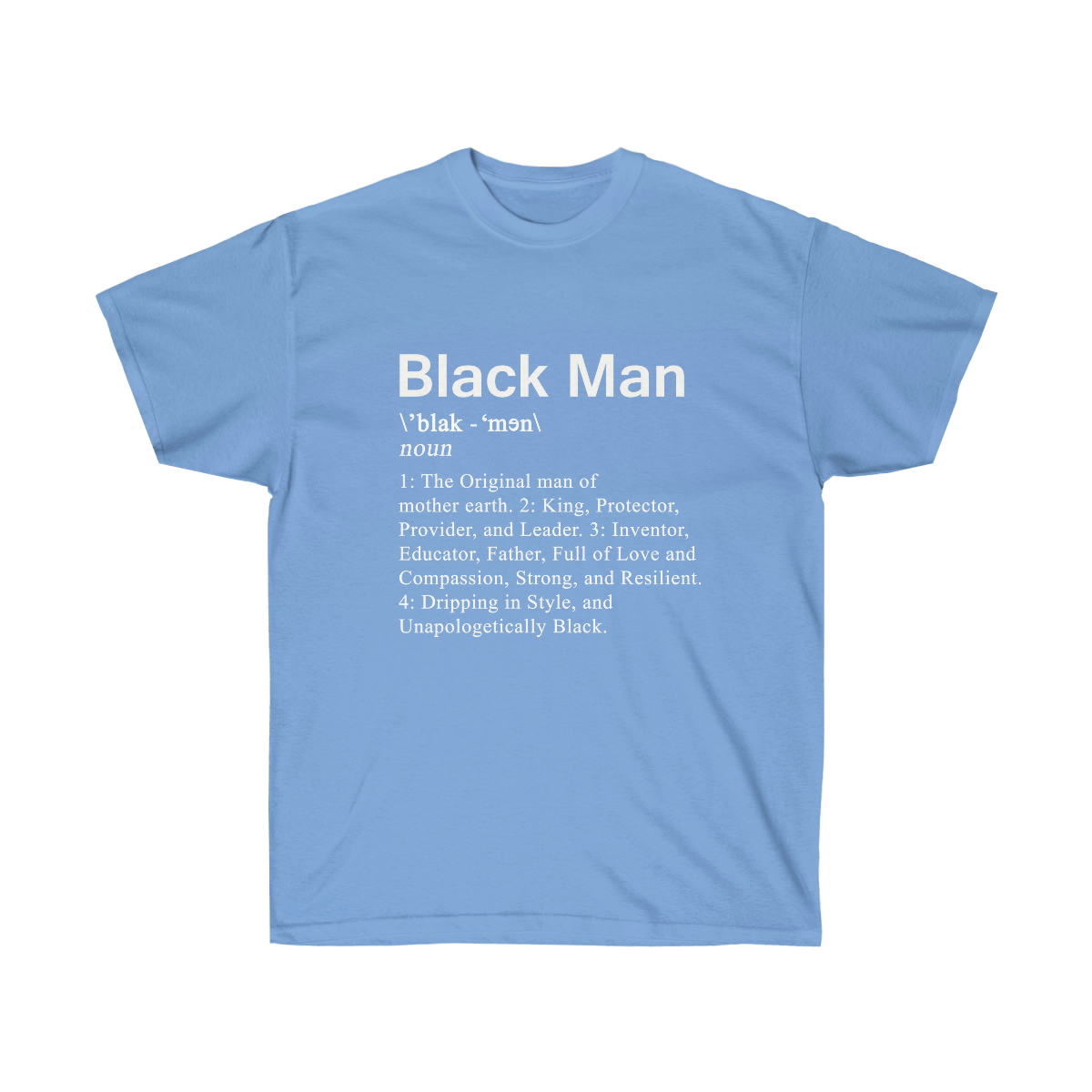 Black Men Definition Men T-Shirt - Image 3
