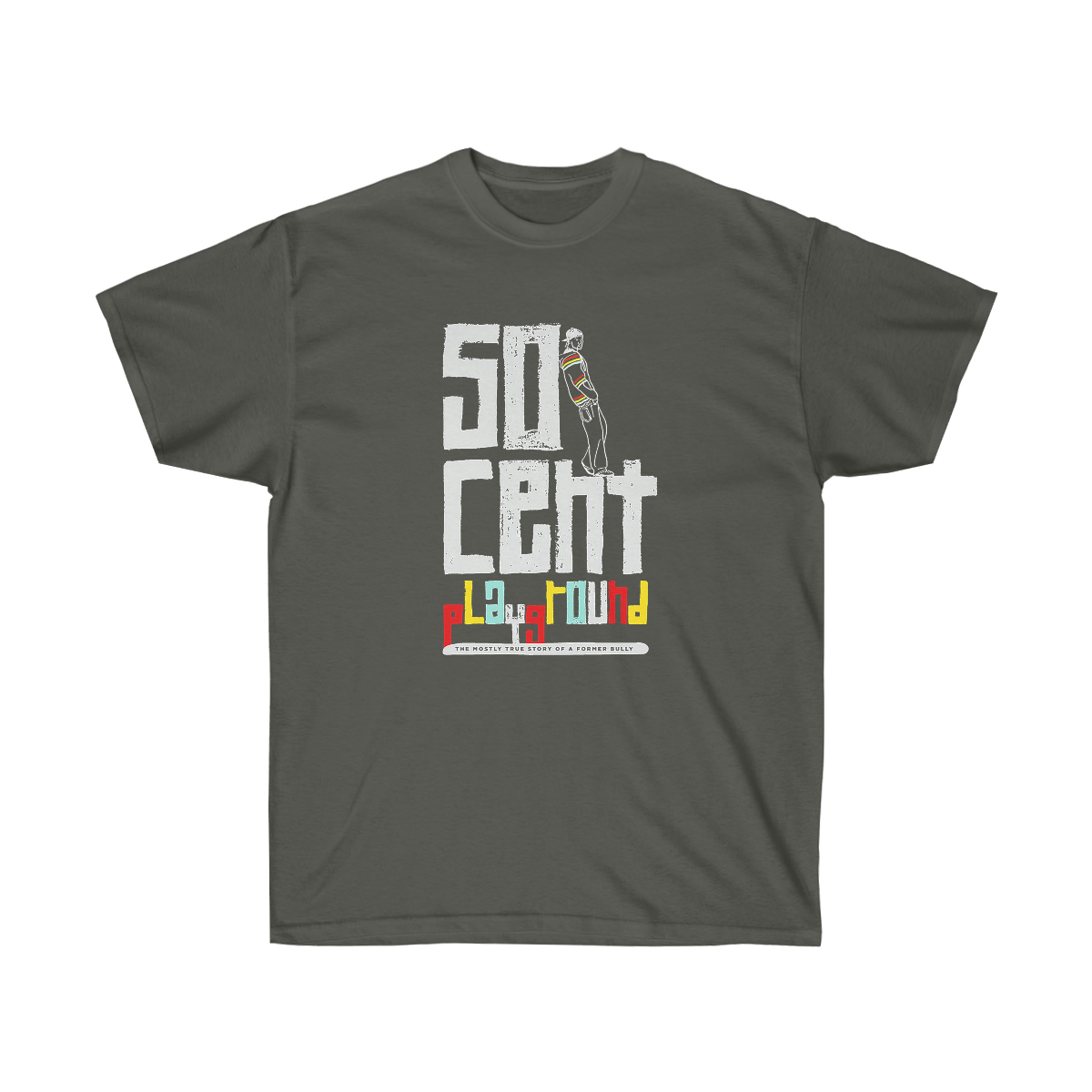 50C The Mostly Story Of A Former Bully Men T-Shirt - Image 5