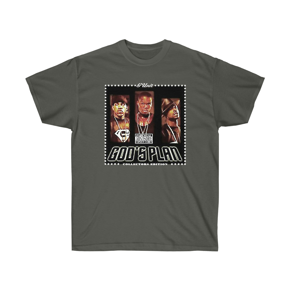 50C God's Plan Men T-Shirt - Image 9