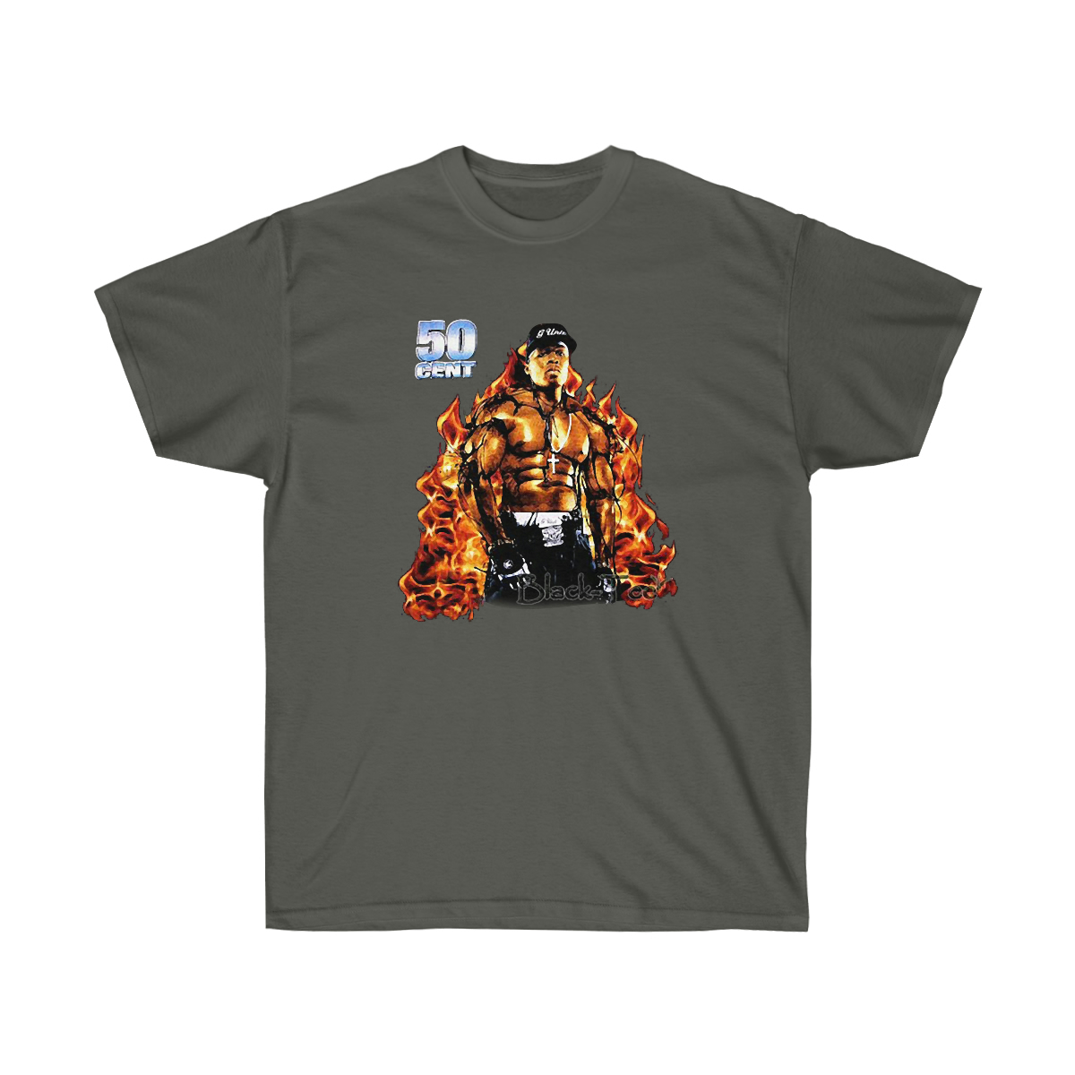 50C G Unit Fire Men T-Shirt - Image 13