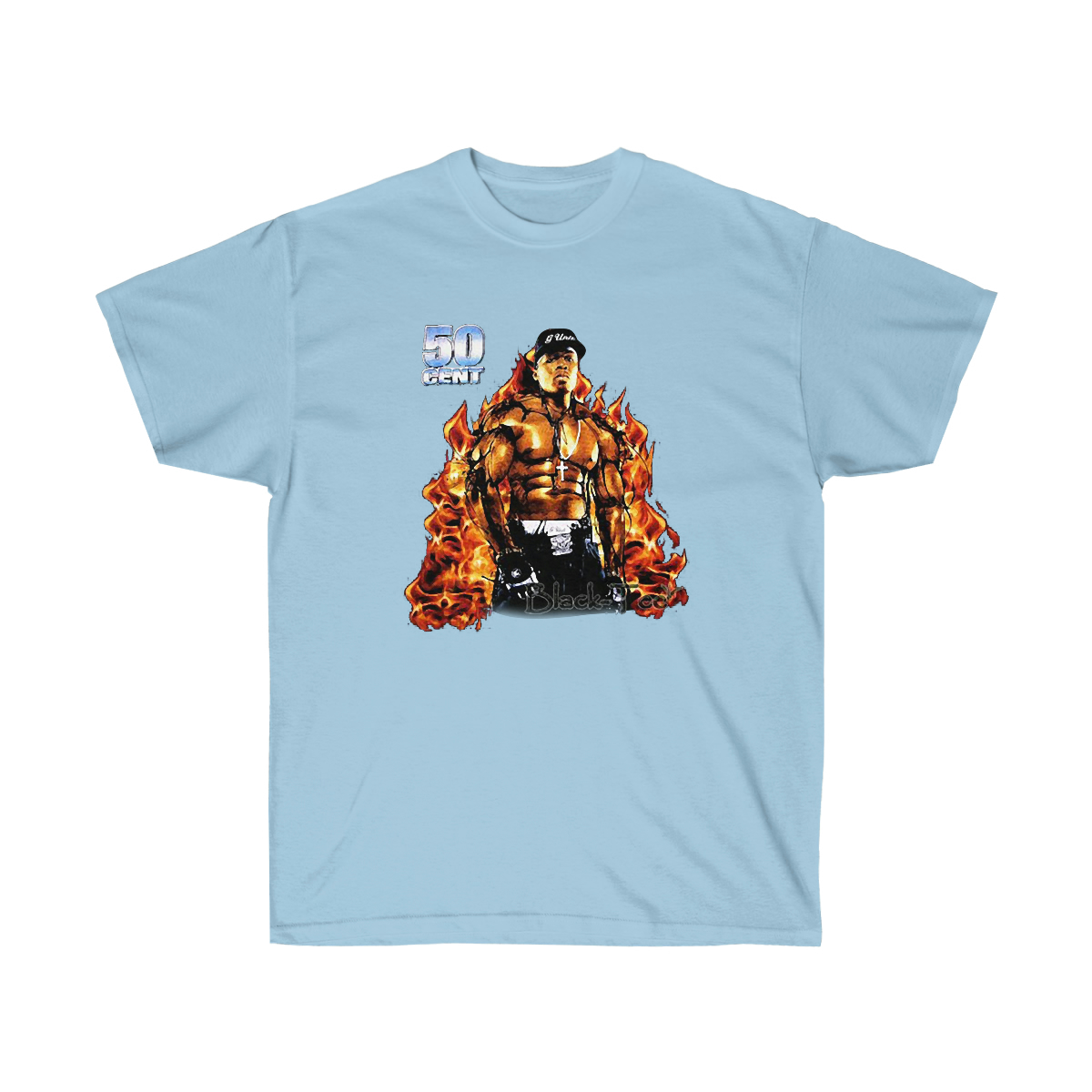 50C G Unit Fire Men T-Shirt - Image 7
