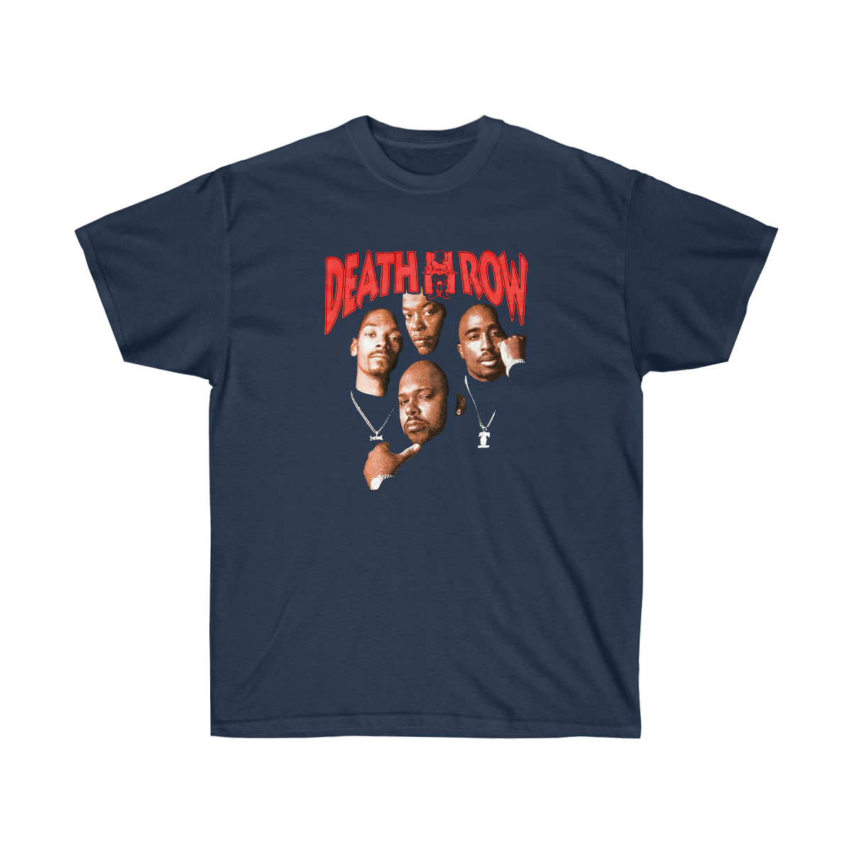 Rap Death Row Pic Men T-Shirt - Image 9
