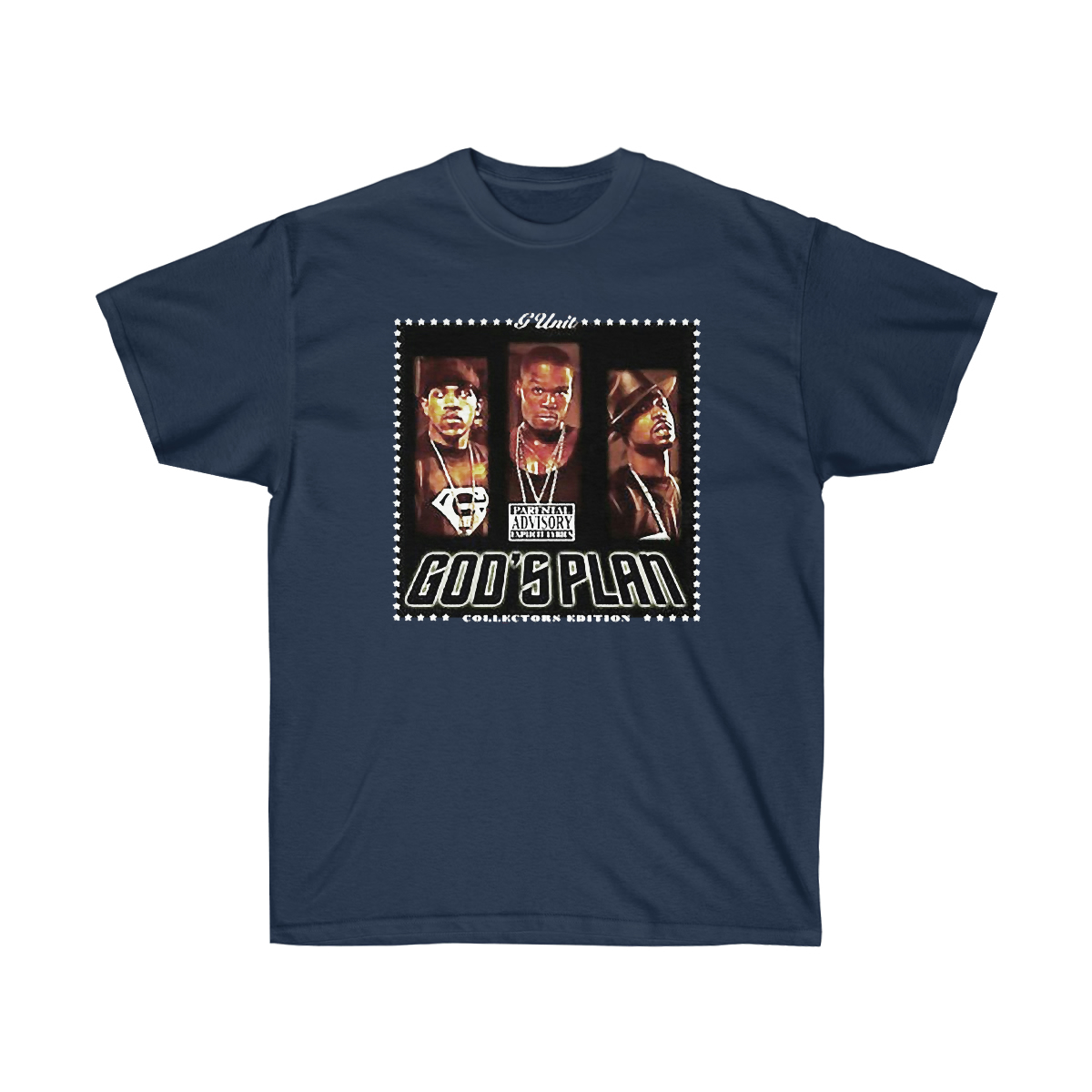 50C God's Plan Men T-Shirt - Image 15