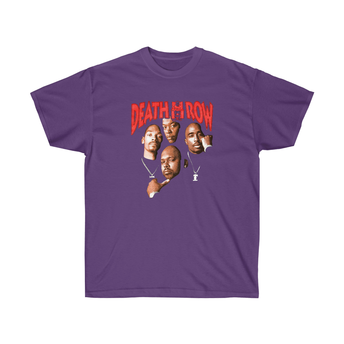 Rap Death Row Pic Men T-Shirt - Image 11