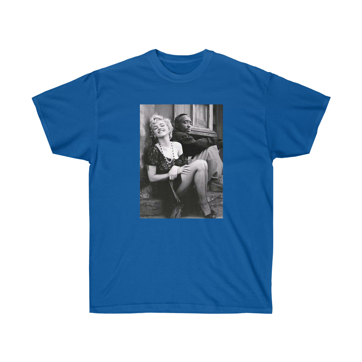 Marilyn Monroe & 2Pac Men T-Shirt - Image 13