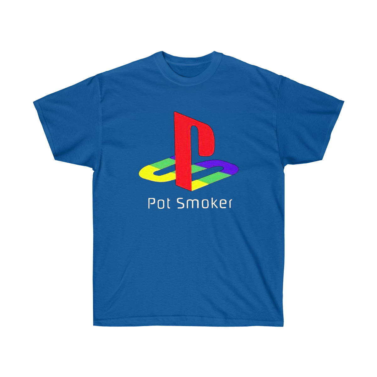 Pot Smoker Retro Men T-Shirt - Image 11