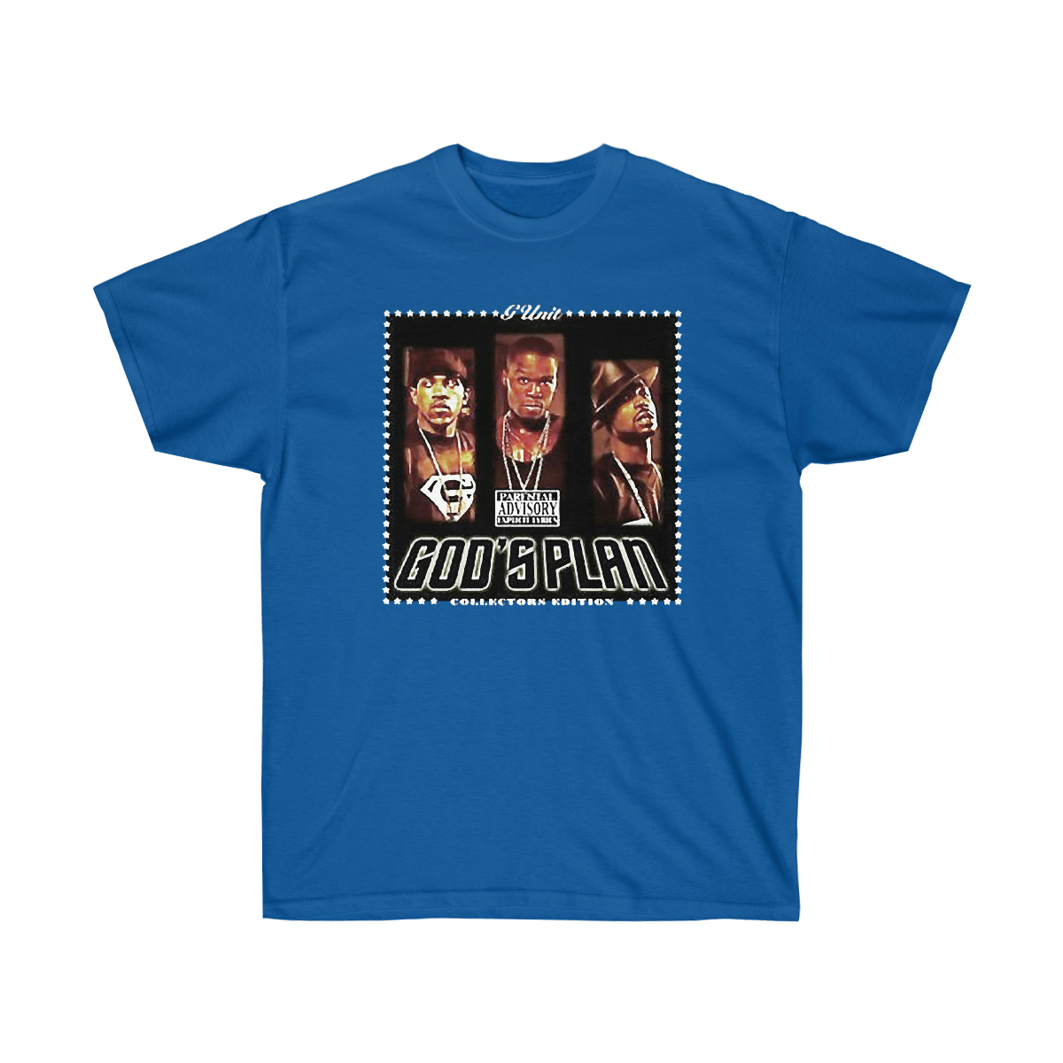 50C God's Plan Men T-Shirt - Image 11