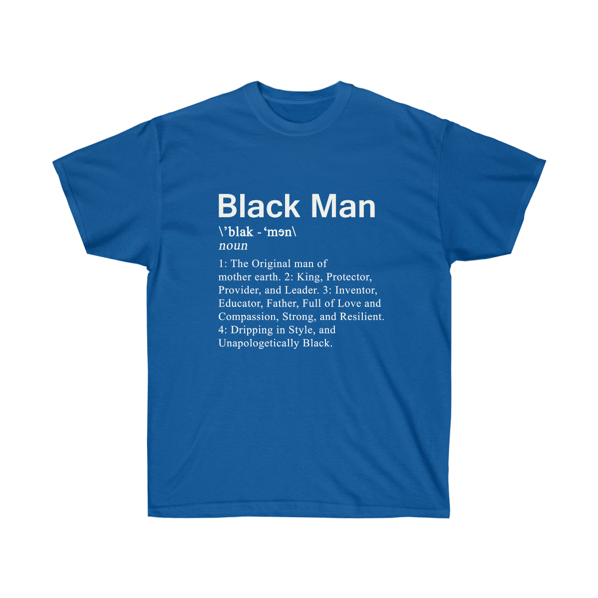 Black Men Definition Men T-Shirt - Image 7