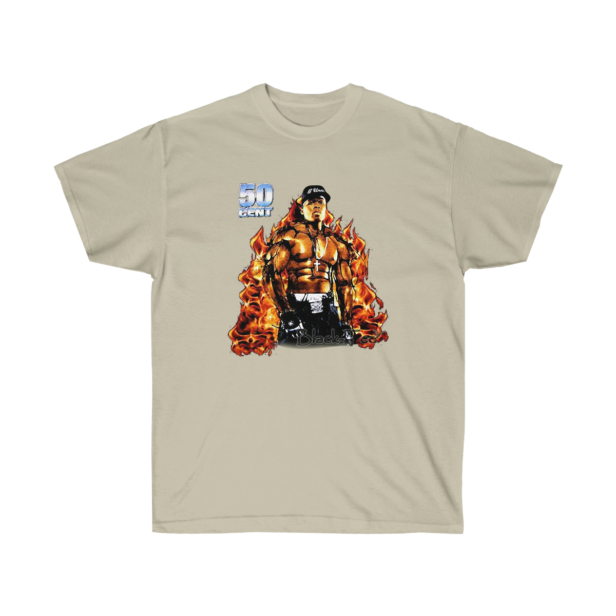50C G Unit Fire Men T-Shirt - Image 5
