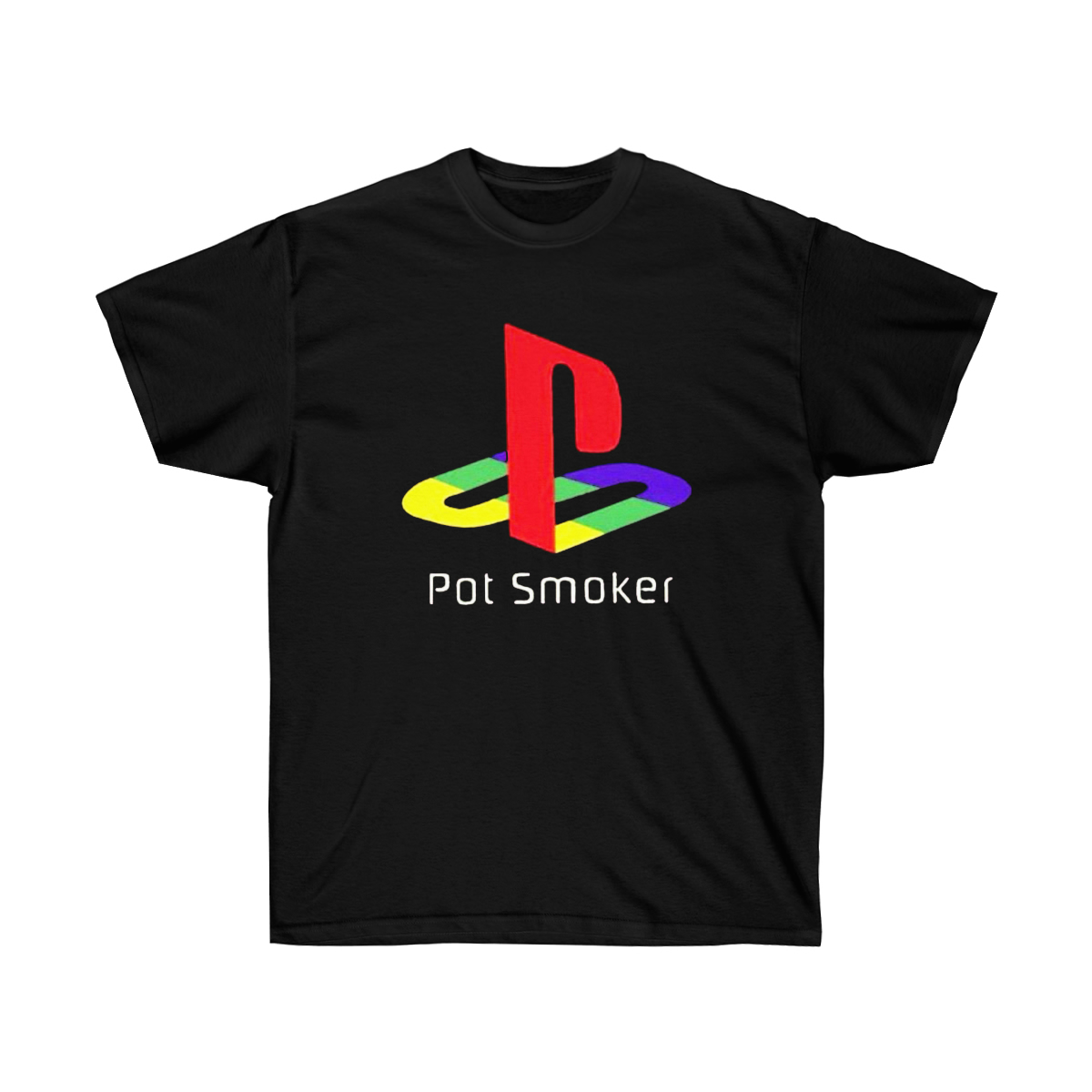 Pot Smoker Retro Men T-Shirt
