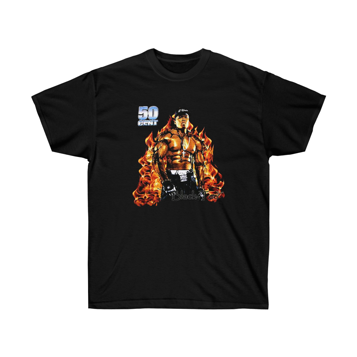 50C G Unit Fire Men T-Shirt - Image 3