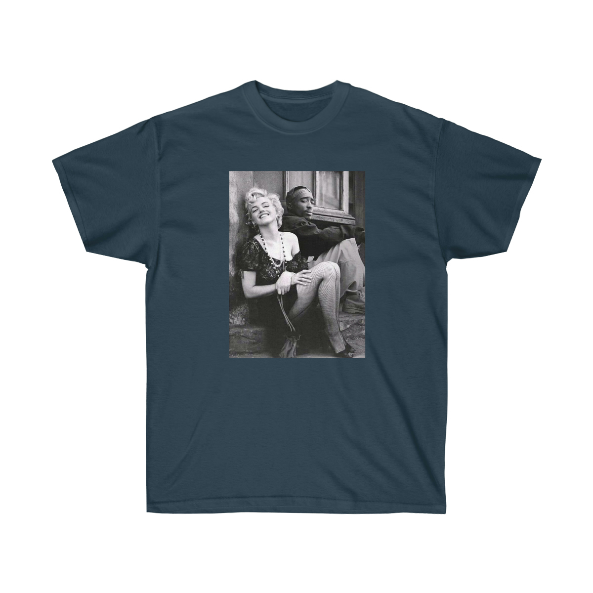 Marilyn Monroe & 2Pac Men T-Shirt - Image 15