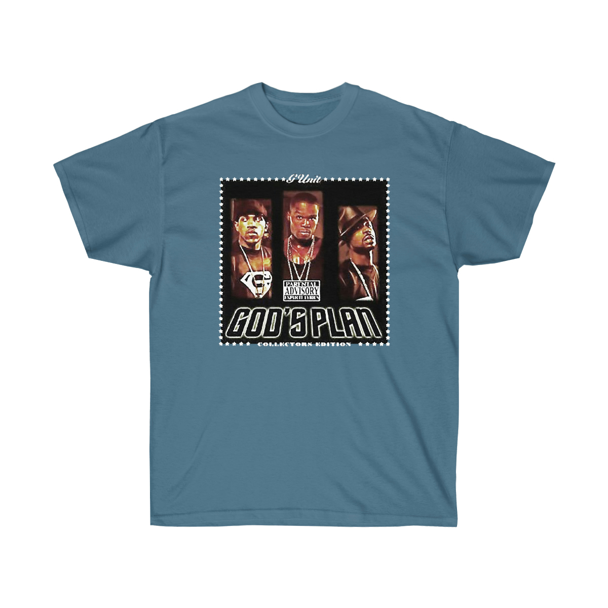 50C God's Plan Men T-Shirt - Image 7