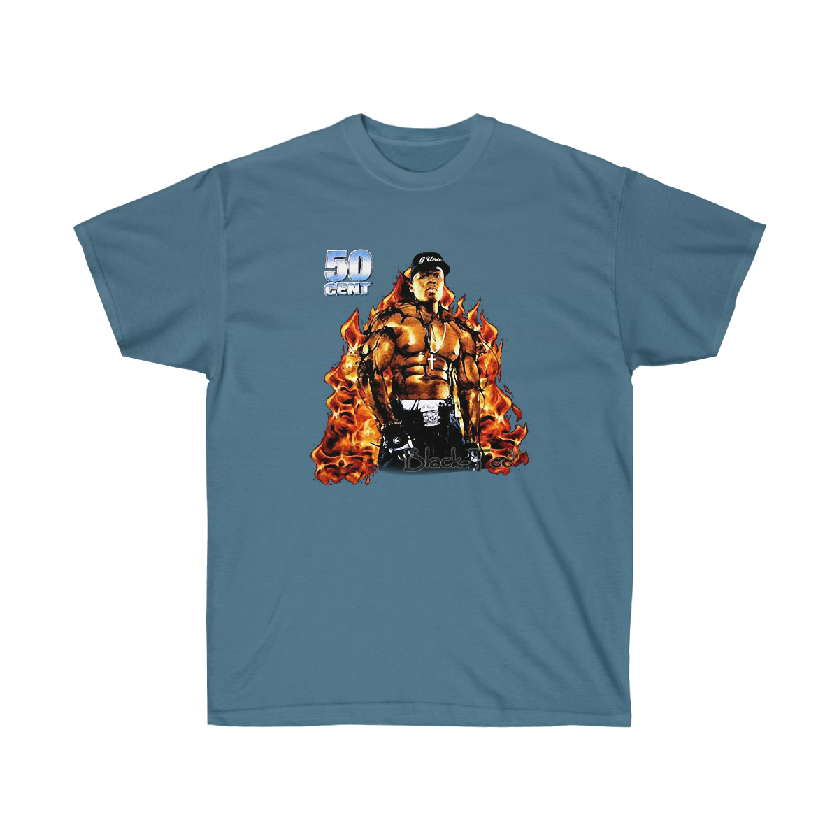50C G Unit Fire Men T-Shirt - Image 11