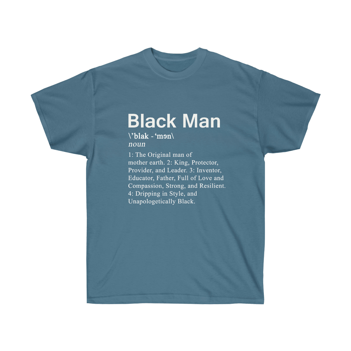 Black Men Definition Men T-Shirt - Image 5