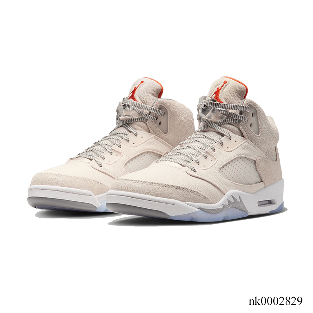 AJ 5 Retro SE Craft Light Orewood Brown Shoes Sneakers - nk0002829 - Image 3