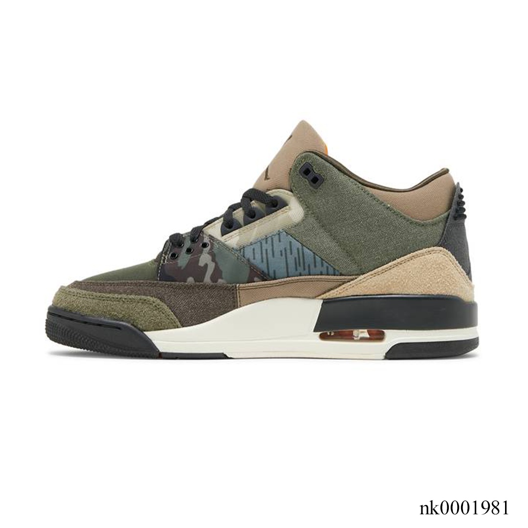 AJ 3 Retro Patchwork Camo Shoes Sneakers - nk0001981 - Image 2
