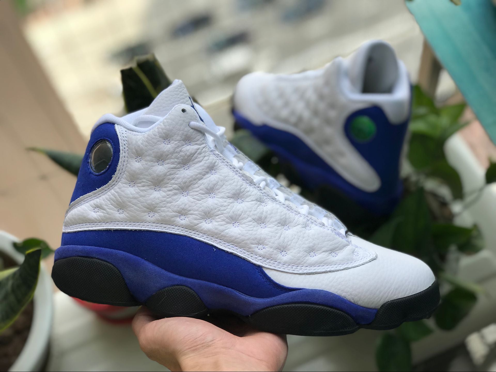 AJ 13 Retro White Hyper Royal Black Shoes Sneakers - nk0000665 - Image 5
