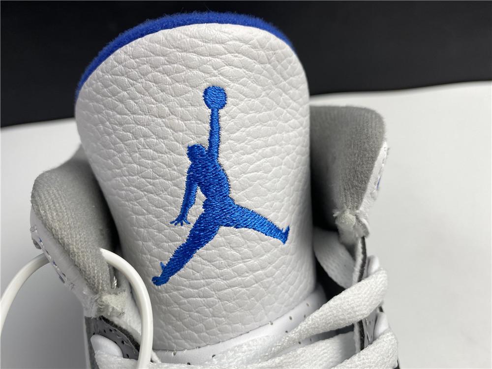 AJ 3 Fragment White Blue Shoes Sneakers - nk0000859 - Image 20