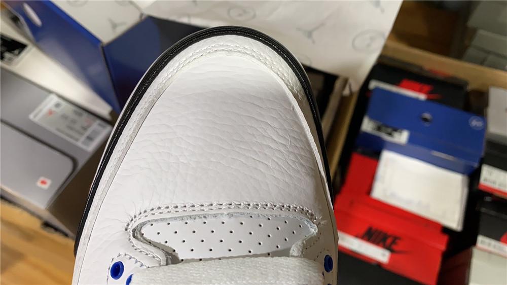 AJ 3 Fragment White Blue Shoes Sneakers - nk0000859 - Image 21