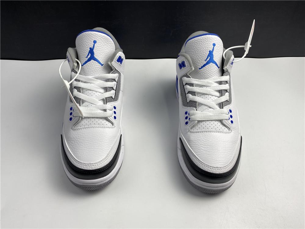 AJ 3 Fragment White Blue Shoes Sneakers - nk0000859 - Image 11