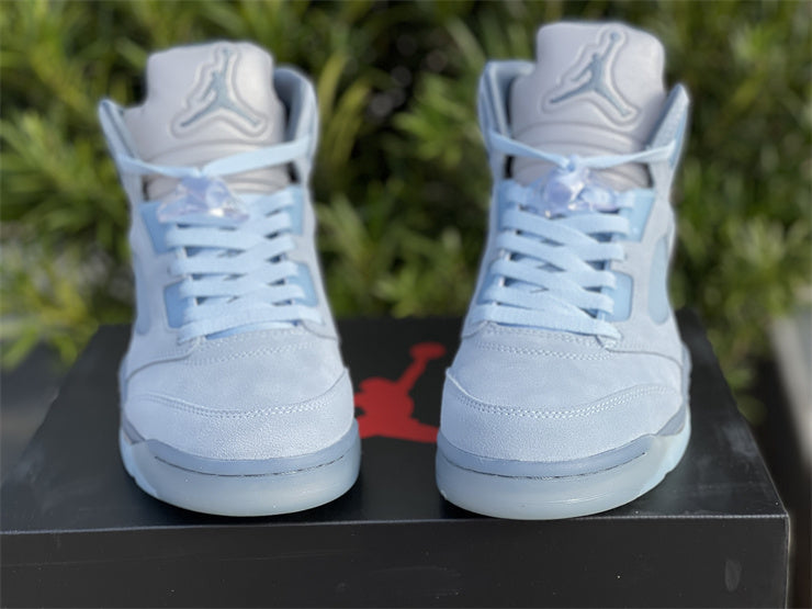 AJ 5 Retro Bluebird Shoes Sneakers - nk0001958 - Image 4