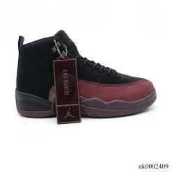 AJ 12 Retro x A Ma Maniere Black Shoes Sneakers - nk0002409