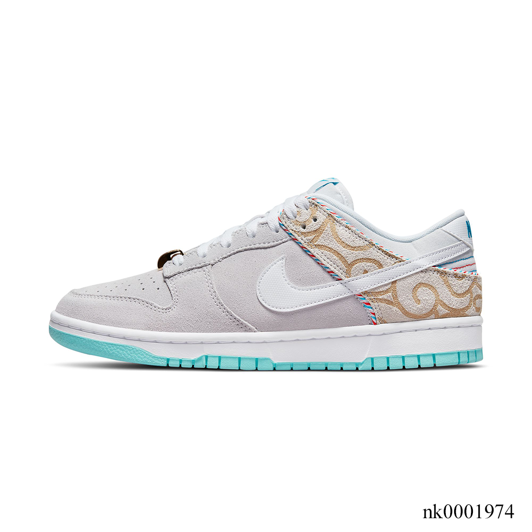 Dunk Low Barbershop Grey Shoes Sneakers - nk0001974 - Image 2