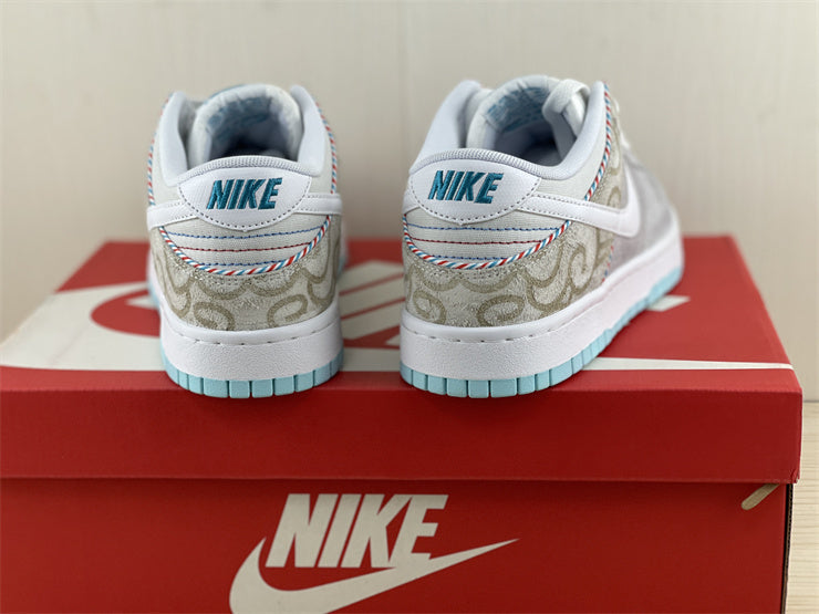 Dunk Low Barbershop Grey Shoes Sneakers - nk0001974 - Image 8