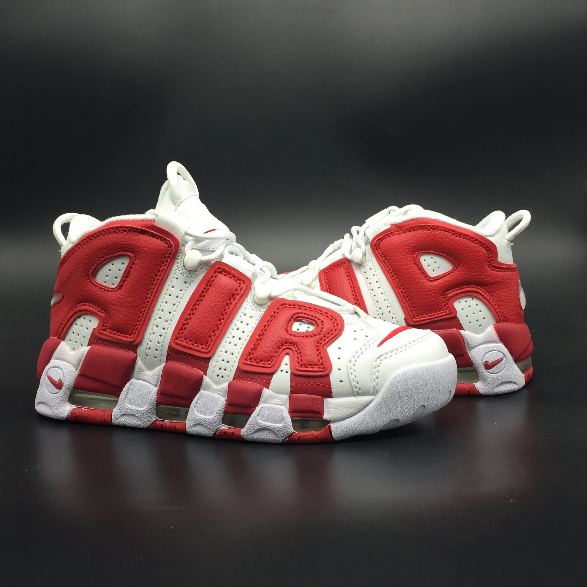 Air More Uptempo Varsity Red Shoes Sneakers - nk0000096 - Image 6