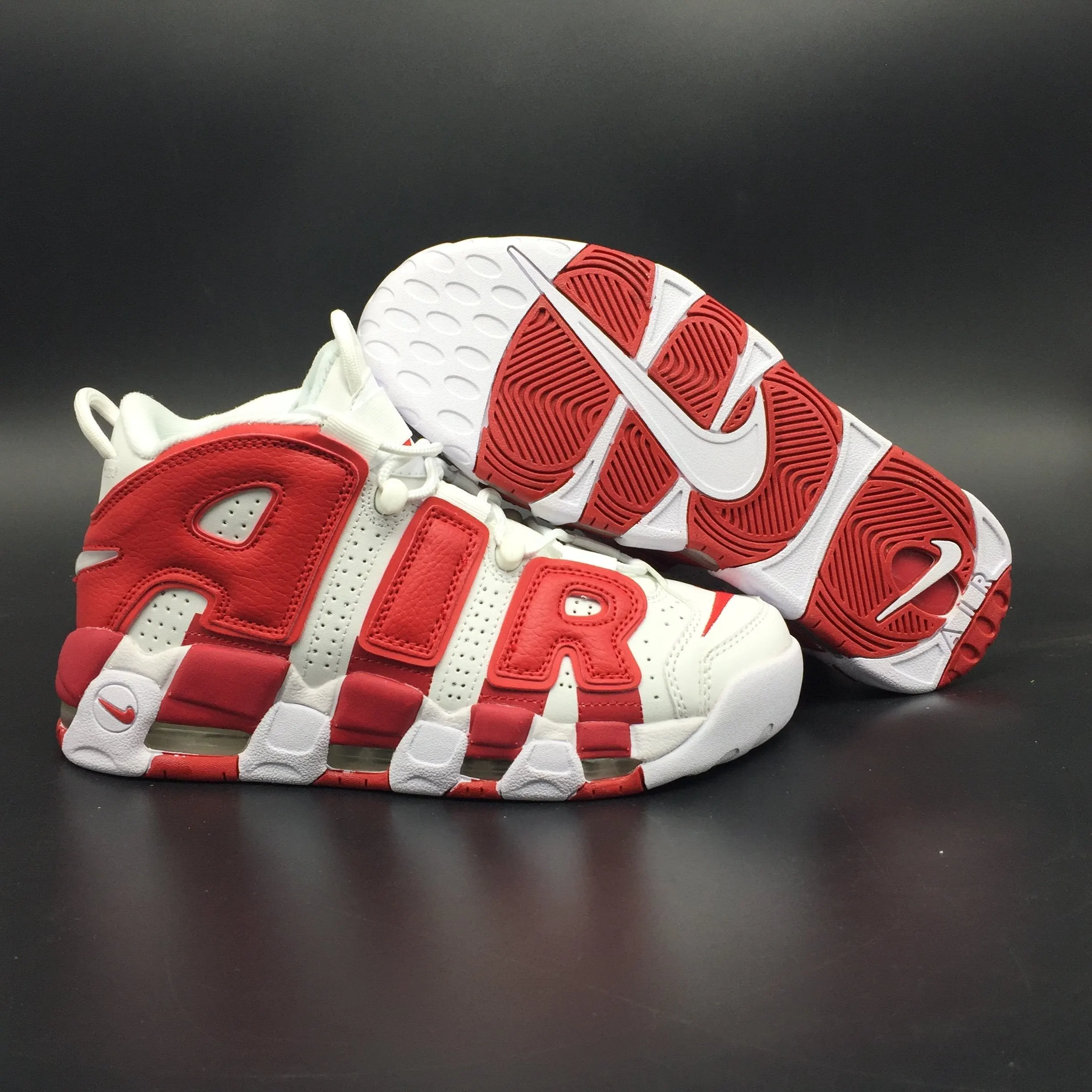 Air More Uptempo Varsity Red Shoes Sneakers - nk0000096 - Image 9