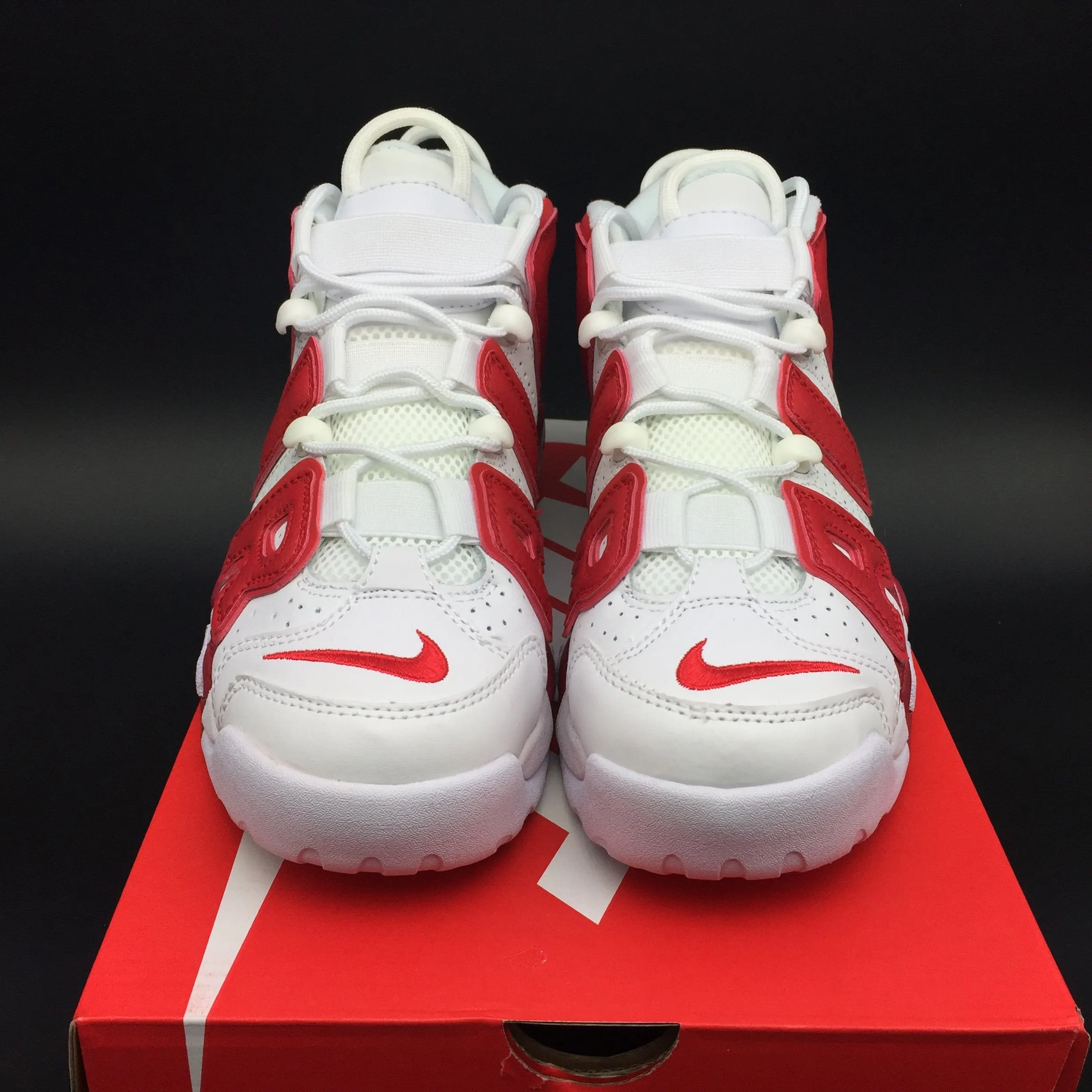 Air More Uptempo Varsity Red Shoes Sneakers - nk0000096 - Image 8