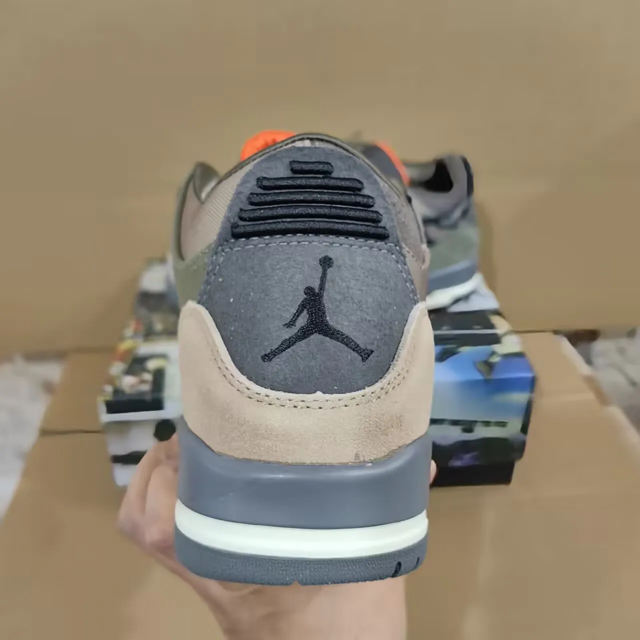 AJ 3 Retro Patchwork Camo Shoes Sneakers - nk0001981 - Image 7