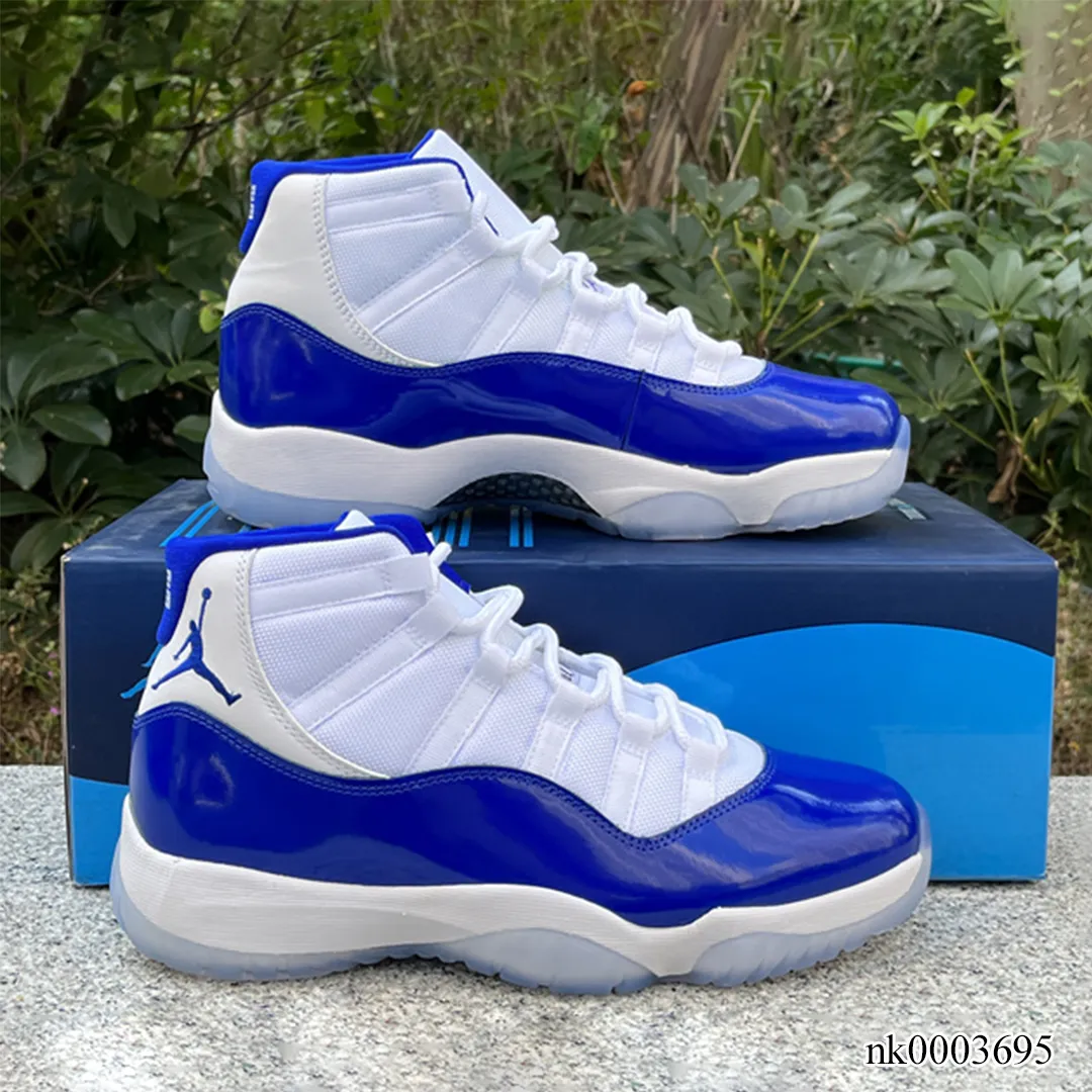 AJ 11 Blue White Shoes Sneakers - nk0003695 - Image 3