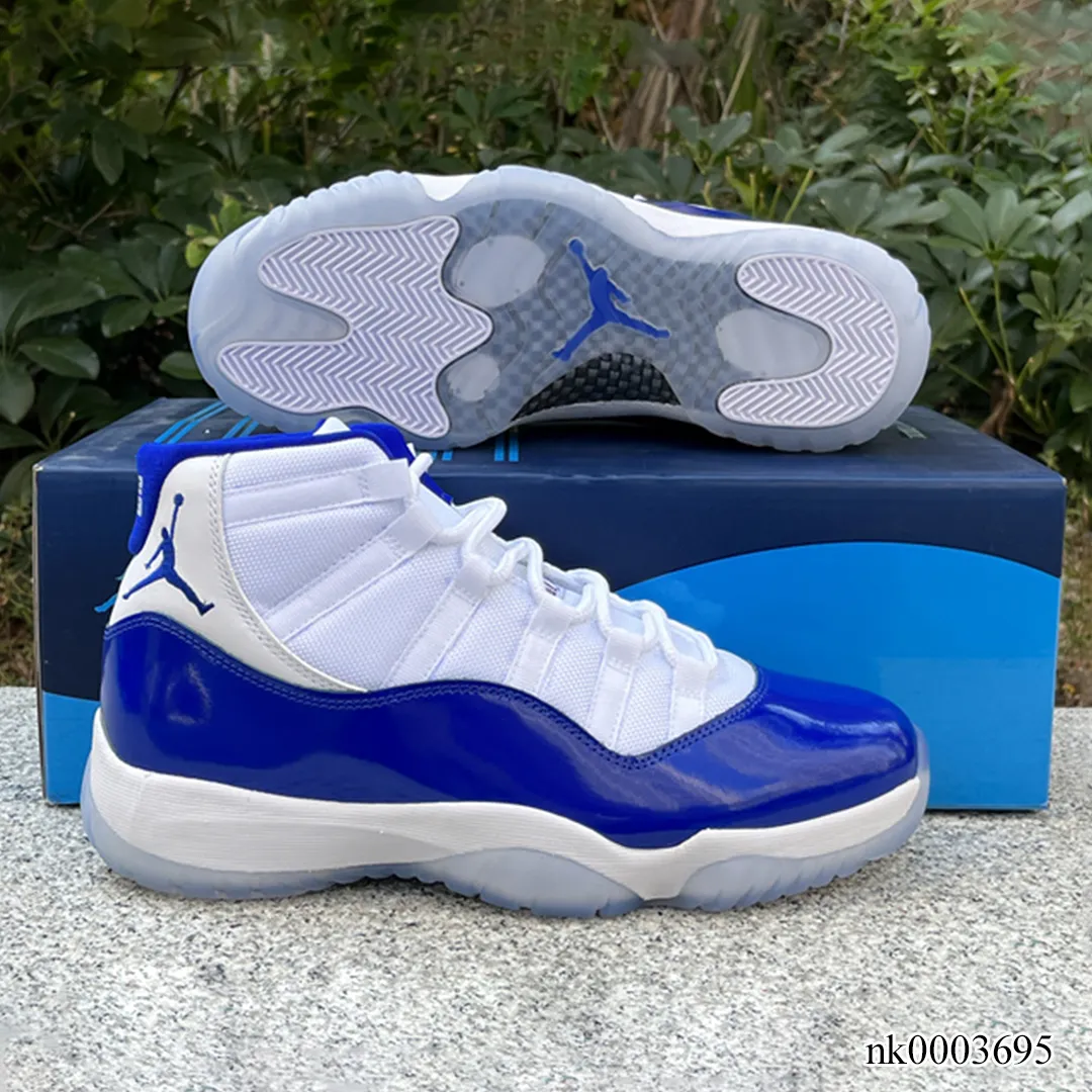 AJ 11 Blue White Shoes Sneakers - nk0003695 - Image 4
