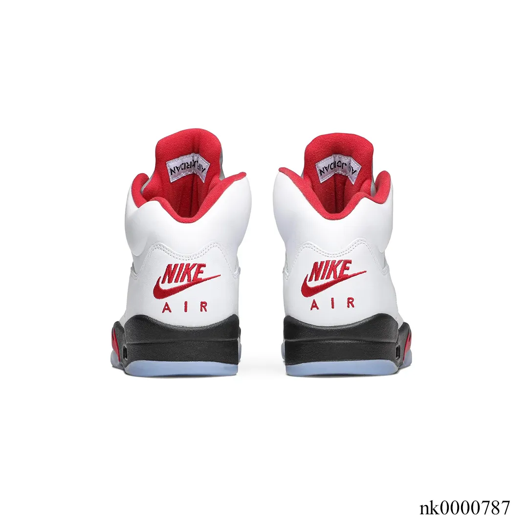 AJ 5 Fire Red Silver Tongue (2020) Shoes Sneakers - nk0000787 - Image 4