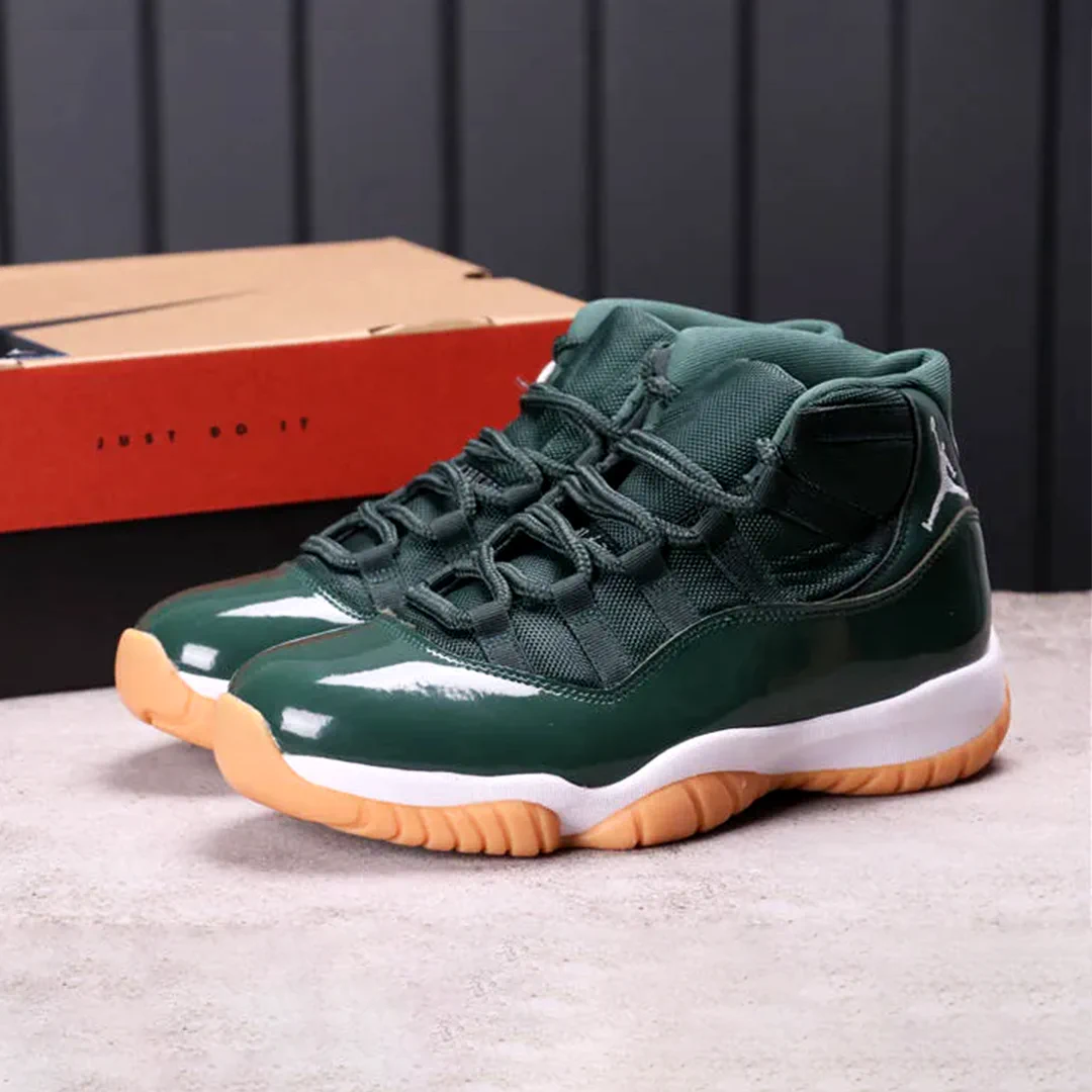 AJ 11 Green Gum Shoes Sneakers - nk0004016 - Image 10