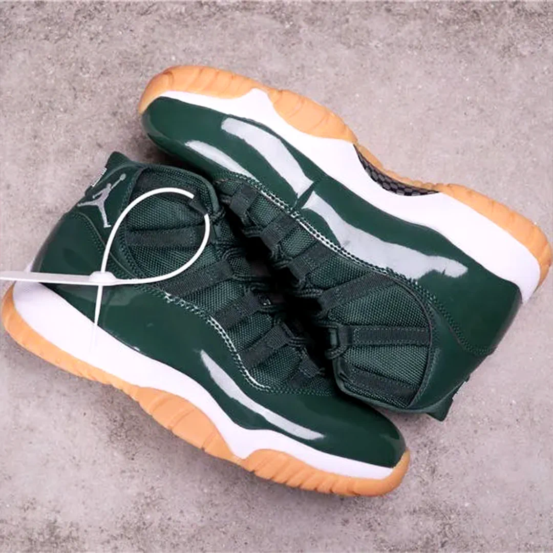 AJ 11 Green Gum Shoes Sneakers - nk0004016 - Image 6