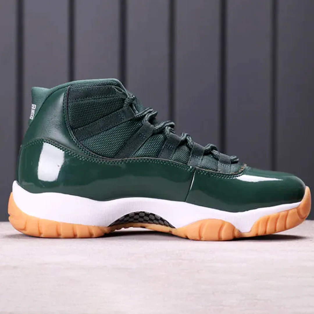 AJ 11 Green Gum Shoes Sneakers - nk0004016 - Image 3
