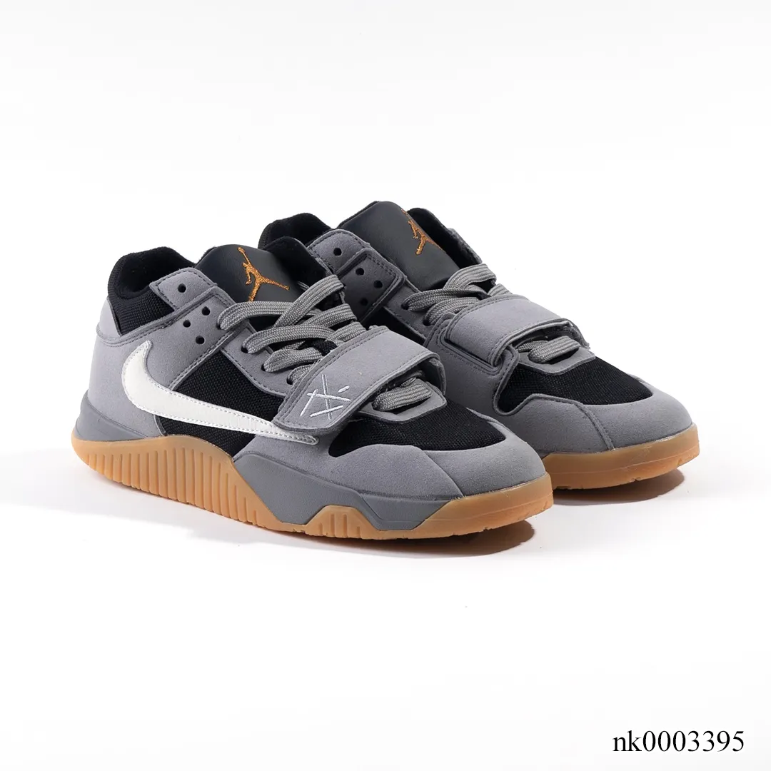 Travis Scott x Jumpman Jack Grey Black Gum Shoes Sneakers – nk0003395 - Image 4